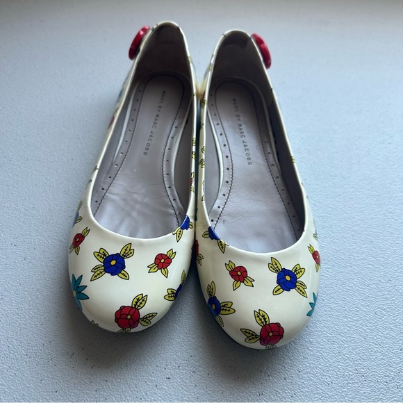 Marc Jacobs Runway leather womens flats transparent Oxford. Super cute! - Picture 4 of 8